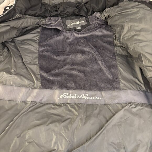 Eddie Bauer Black Sun Valley Down Jacket Size PXL - Picture 9 of 9
